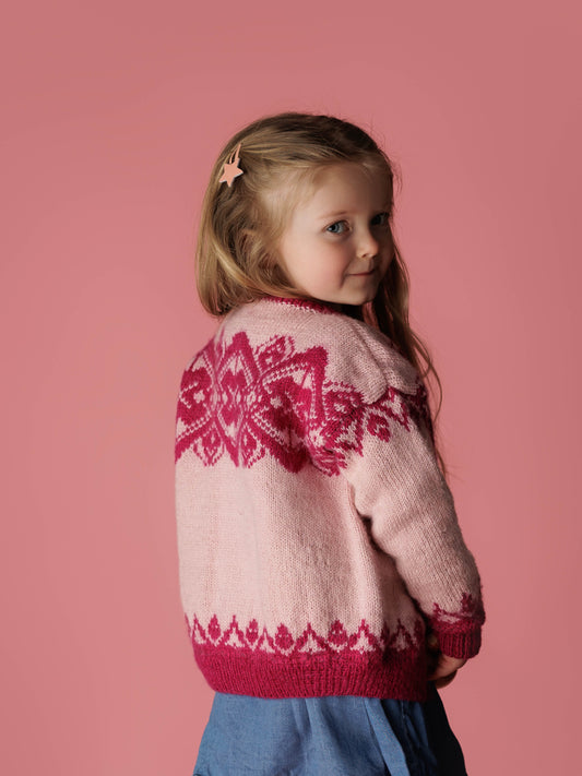 Hornindal cardigan for children