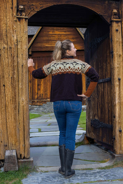 Sustainability cardigan – Hjørundfjordstrikk