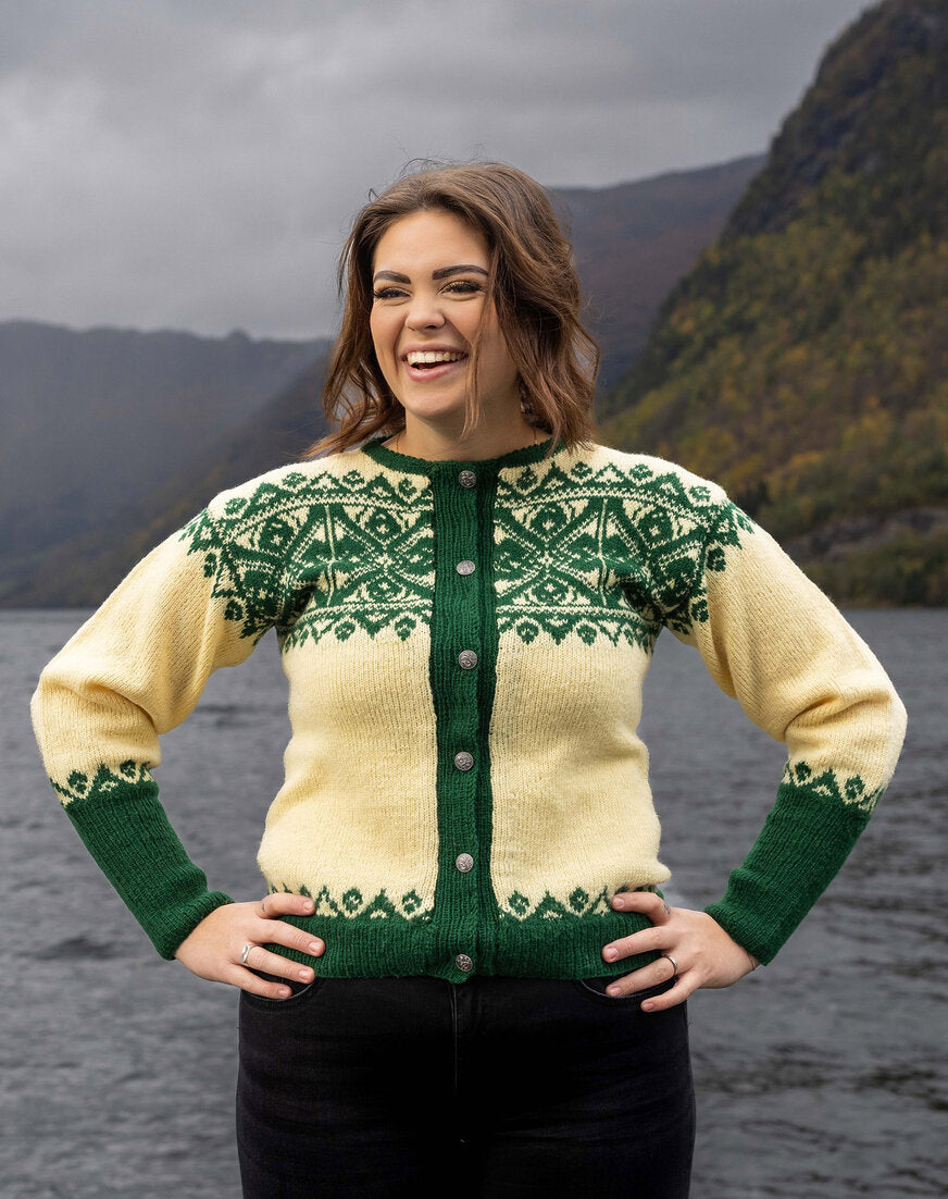 Hornindal cardigan – Hjørundfjordstrikk